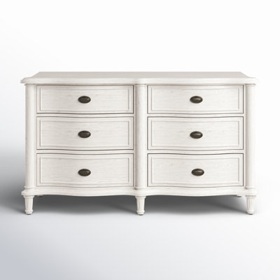 Watson 6 Drawer 64" W Solid Wood Double Dresser by Birch Lane