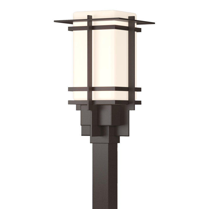 Tourou 1 - Light 14.2" H Lantern Head, Opal, Coastal Dark Smoke