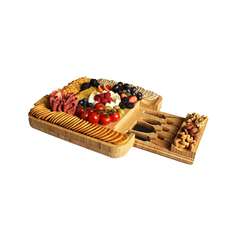 Belfry Kitchen Emberley Bamboo Cheese Board
