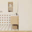 Meuble-lavabo flottant mural 36 po avec lavabo-713960129