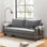Mae Upholstered 75.6 " Sofa