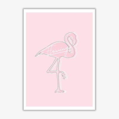 Flamingo - Painting