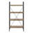 Bookshelf, Bookcase, 4 Tier, 48"H, Office, Bedroom, Laminate, Contemporary, Modern-888137076