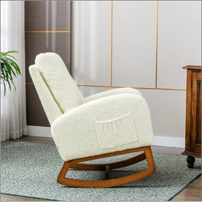Chaise berçante confortable