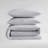 Calvin Klein Modern Ikat Cotton Reversible 3 Piece Comforter Set-97843692-97843694