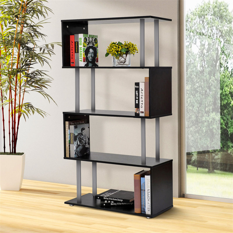 Lorentzen 80cm W Bookcase, Black