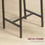 Ensemble de 3 tables de bar et chaises HOMcom, ensemble de table de salle à manger industriel pour 2 personnes, table de cuisine à hauteur de comptoir avec tabourets de bar, ensemble de table de petit-déjeuner pour 2 petits espaces, chêne-932640419