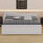 Upholstered L-Shaped Daybed With Pop Up Trundle-1124863889
