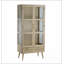 Armoire de rangement en bois spacieuse et durable avec tablettes réglables pour une vie organisée, parfaite pour la maison et le bureau.