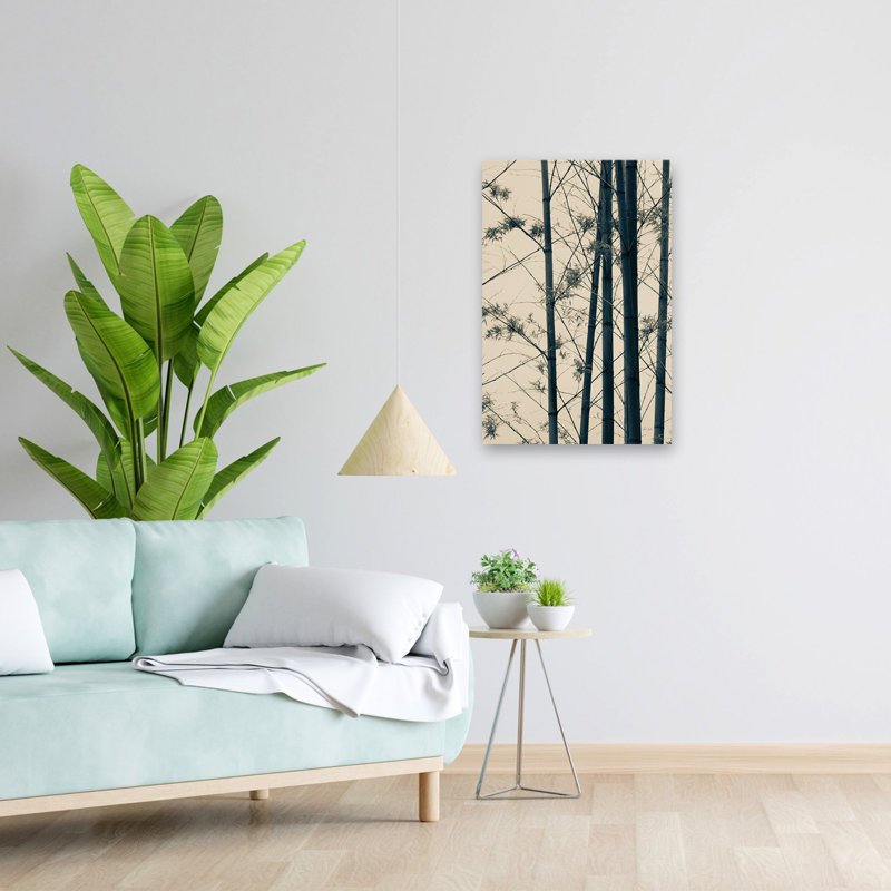 Bambou japonais I Bambou japonais contemporain, H 24 po x l 16 po
