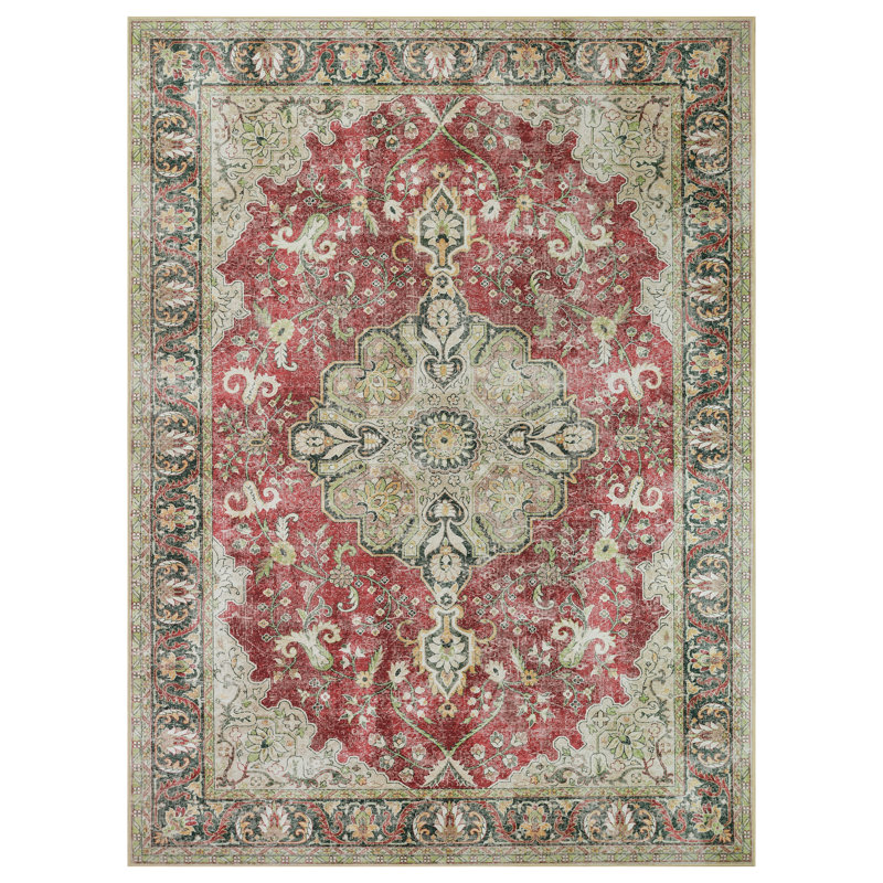 Okarche Indoor Rug, Rectangle 7'9" x 10'