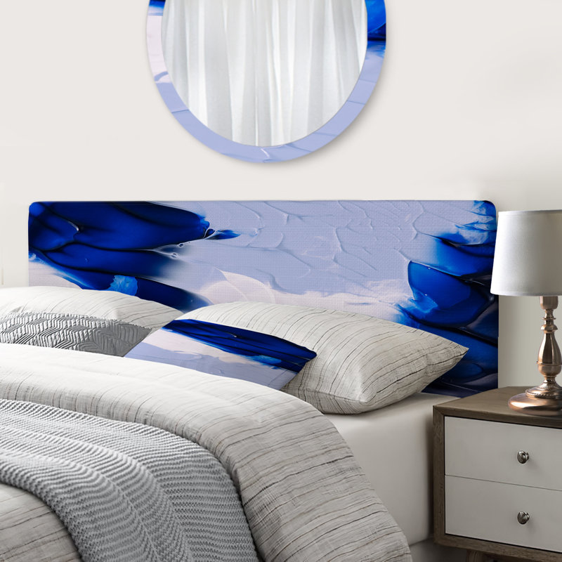 Charmonique Upholstered Panel Headboard, Queen