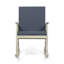 Chaise berçante en acacia