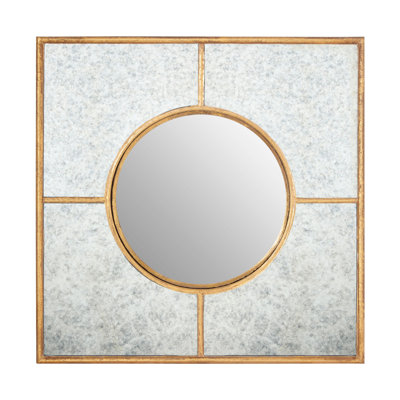 Merope Metal Flat Wall Mirror
