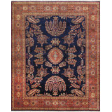 Entwistle Hand Woven Cotton and Wool Oriental Area Rug