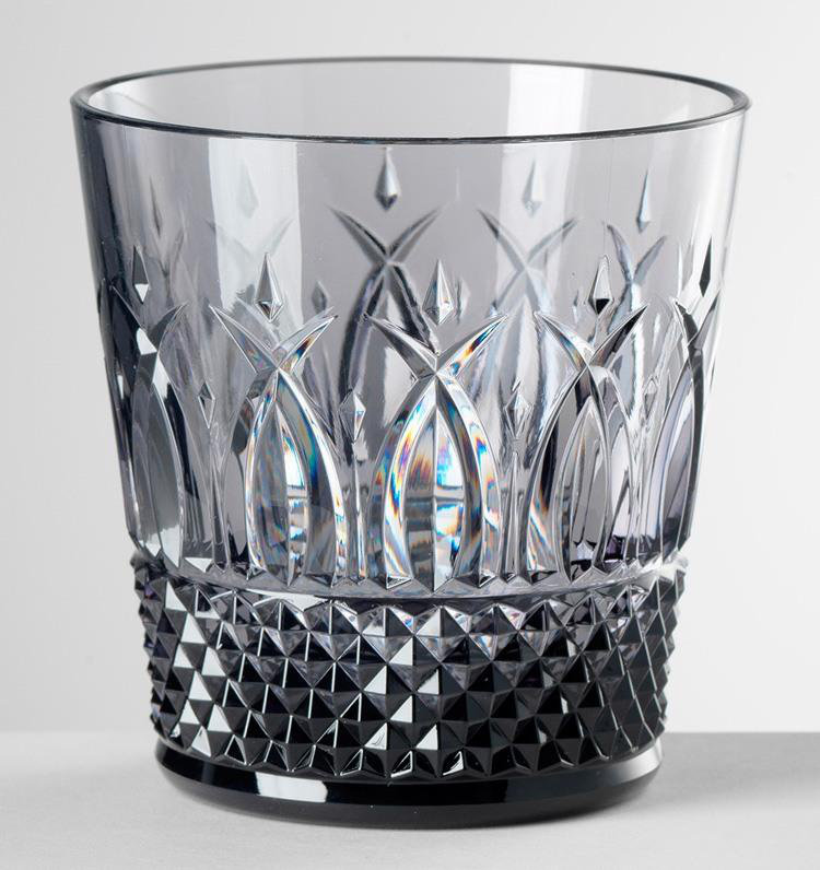 Verre italien Italia, gris