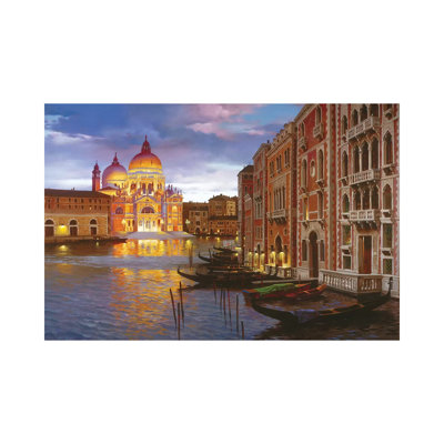Nuit à Venise, reproduction d'art sur toile tendue