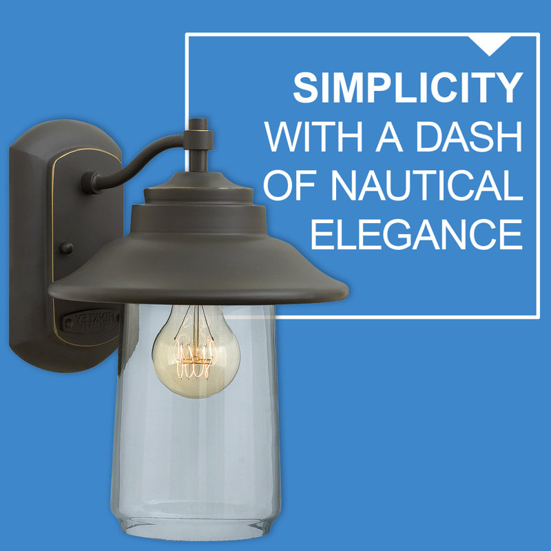 Belden Place Oil Rubbed Bronze 1 - Bulb Outdoor Barn Light