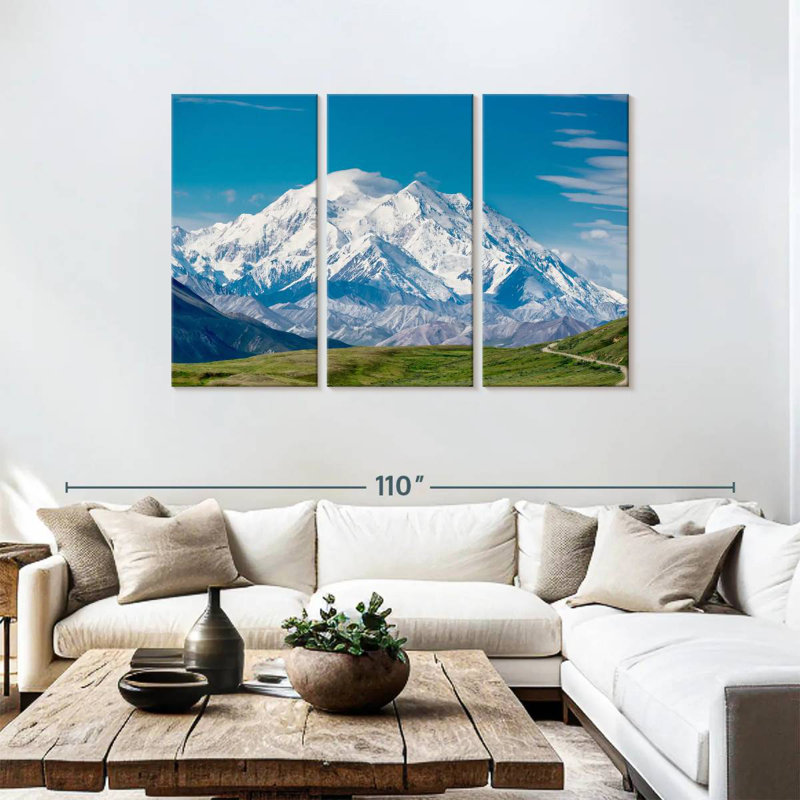 Alvord Mount McKinley Denali, 48" H x 74" W