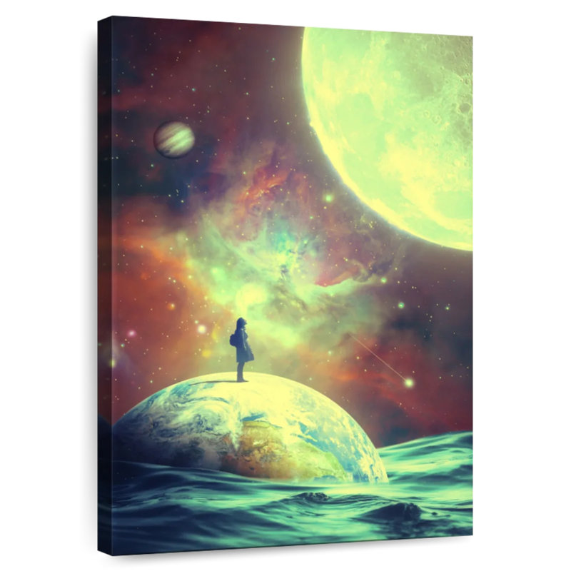 Kelan Moon Shine, 51" H x 34" W