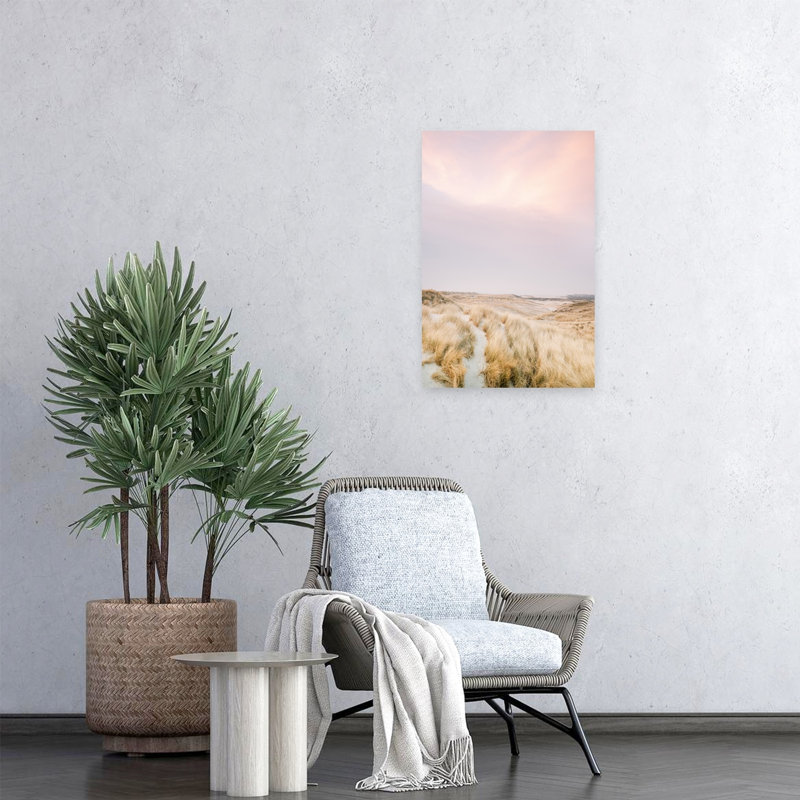 Ameland Dunes 1 Abstract Coastal Landscape Wall Art Print by Raisa Zwart - Print, 60.96cm H x 40.64cm W