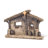 14.5"H Lighted Resin Nativity Scene Stable Creche