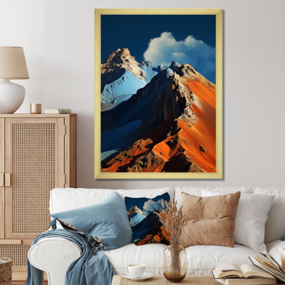 «Volcano Volcanic Reverie I», reproduction sur toile