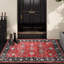 Tapis à motif floral lavable Fillender-111176735
