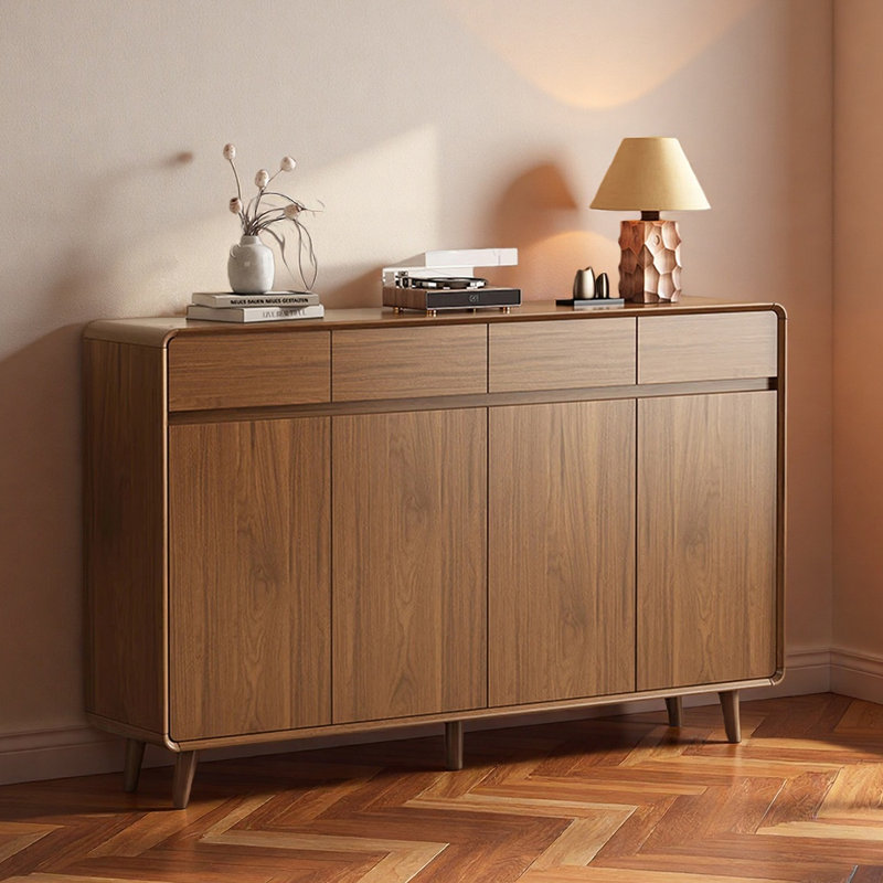 Armoire à chaussures en bois H 39,37 po x l 55,12 po x P 13,78 po  , 39.37" H x 55.12" W x 13.78" D