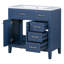 Ensemble de meuble-lavabo simple 36 po avec plateau Malnar