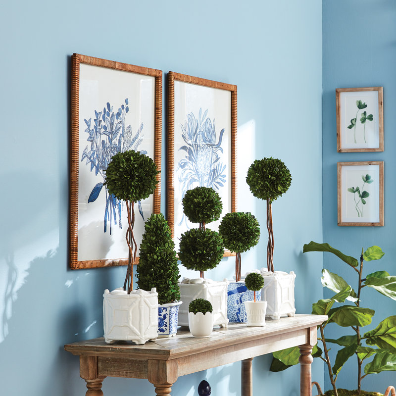 Zawacki Banksia Bouquet - Ensemble de 2 peintures encadrées
