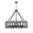  Deandre 10-Light Chandelier in Matte Black