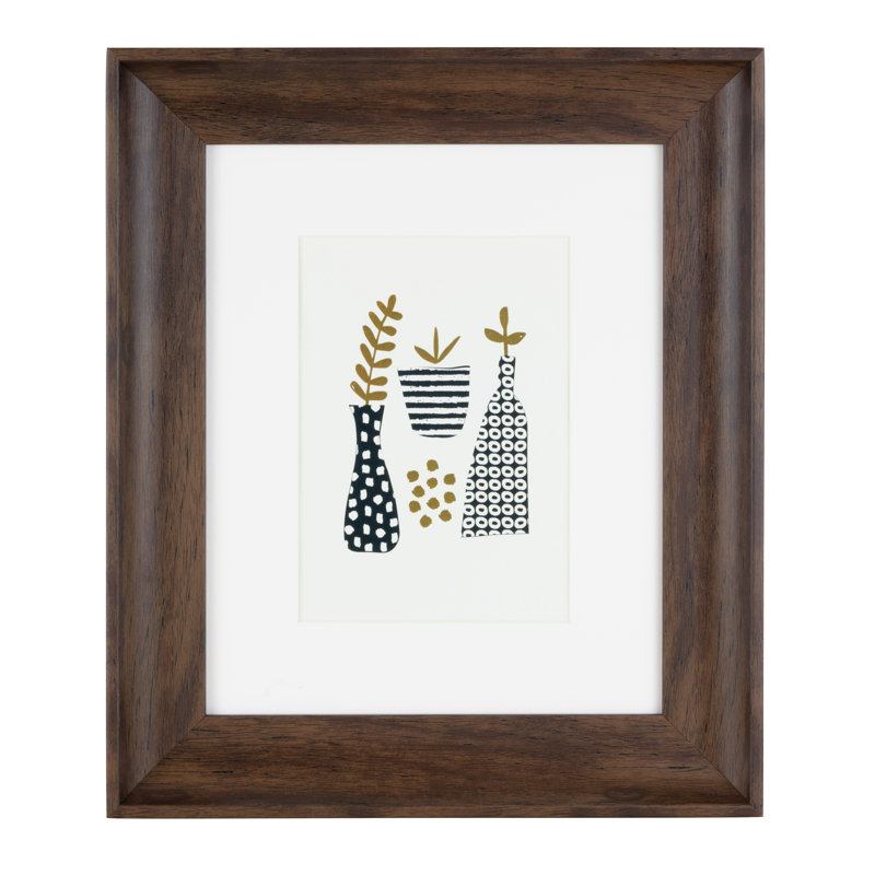 Cadre photo en bois Alonso, 8 po x 10 po