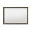 Miroir à finition chêne gris