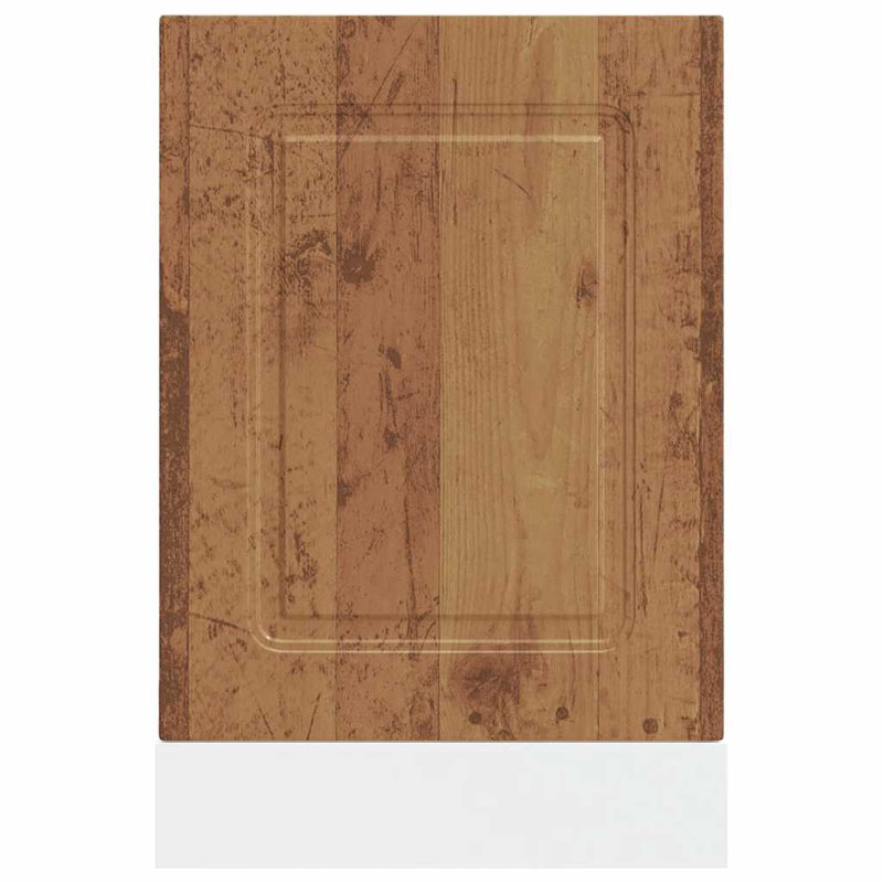 Dishwasher Panel Kalmar Artisan Oak 1.5X67 Cm Engineered Wood, Old Wood, 67cm H x 45cm W x 1.5cm D