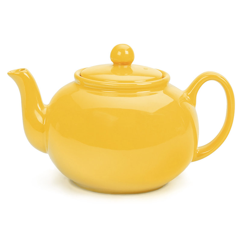 Red Barrel Studio® 48oz. Teapot, Yellow