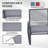 2-Person Outdoor Patio Bistro Metal Rocking Conversation Set With Table-300585297