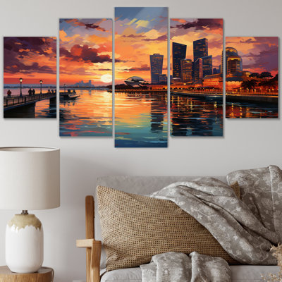 Traditional Cities & Countries Wall Decor on Metal