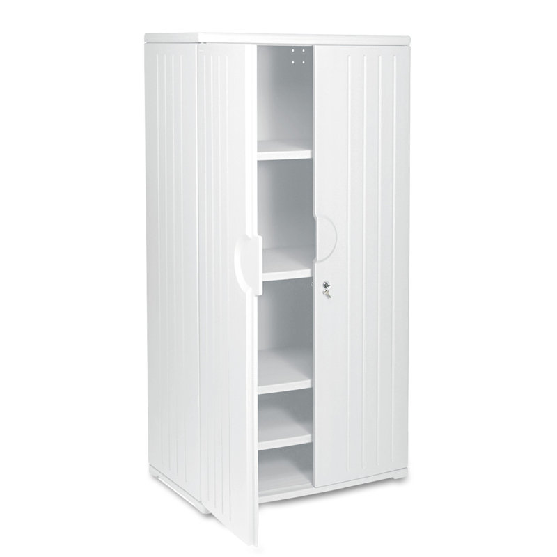 Armoire de rangement à 4 tablettes, Platine