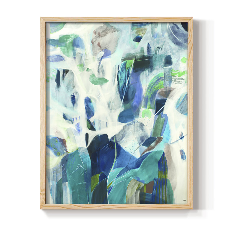 For You Framed Print - Solid Wood, Natural, 15" H x 12" W