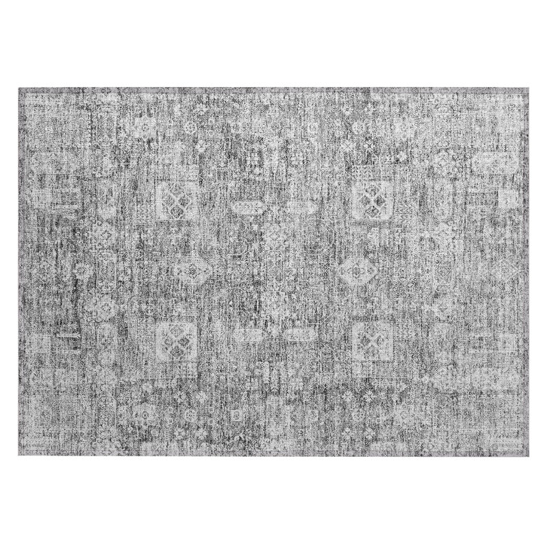Ivanca Floral Indoor / Outdoor Rug, Rectangle 1'8" x 2'6"