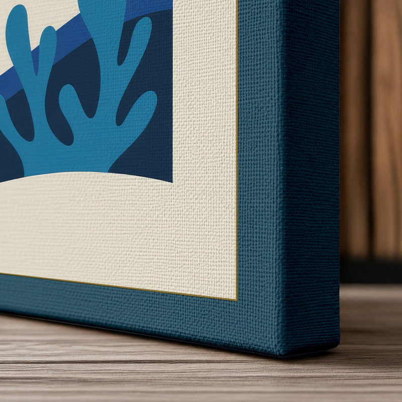 Print, 30x20 - 76.2 x 50.8 cm, Teal Border