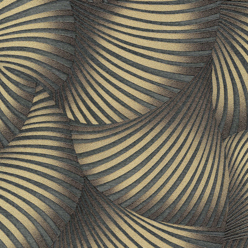 Papier peint sergé, Black