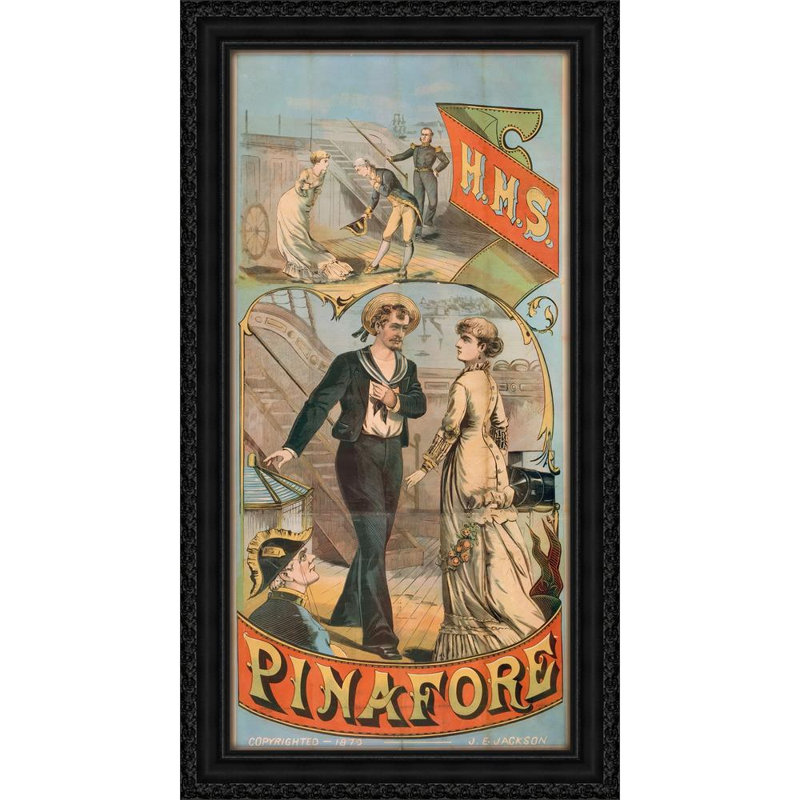 H.M.S. Tablier (1879), H 32 po x l 18 po