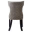 Moura 50.5cm H Tufted Upholstered Side Chair in Grey