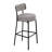 24'' Faux Leather Ronan Set Of 2, Counter Height Ronan With Backs, Upholstered Counter Chairs For Kitchen Island-1697970865