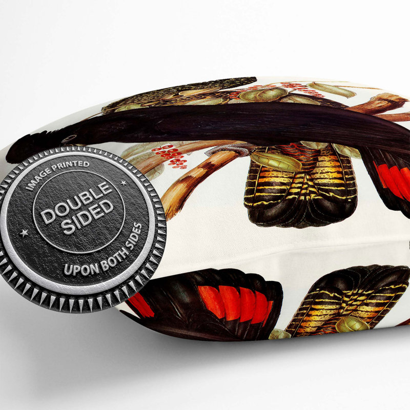 Banksian Cockatoo Square Throw Cushion, 40 x 40 cm