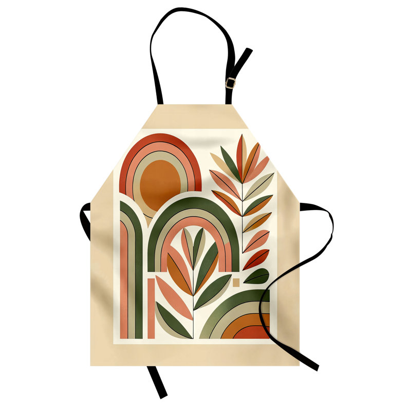 Geometric Bib Apron