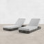 Chaise longue d'extérieur en métal Tenby Poveromo-897180997