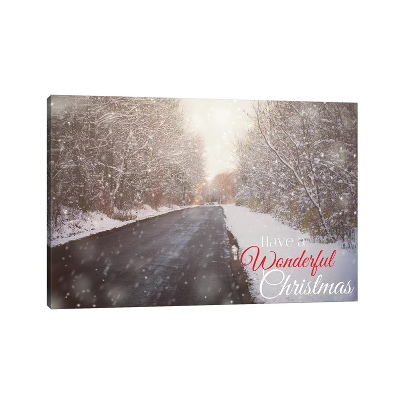 Wonderful Christmas by Kelly Poynter - Wrapped Canvas Gallery-Wrapped Canvas Giclée, 20.32 cm H x 30.48 cm W